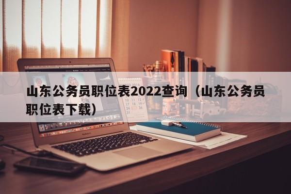 山东公务员职位表2022查询（山东公务员职位表下载）