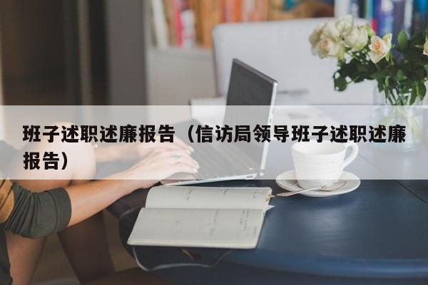 班子述职述廉报告（信访局领导班子述职述廉报告）