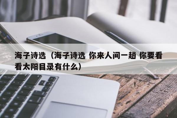 海子诗选（海子诗选 你来人间一趟 你要看看太阳目录有什么）