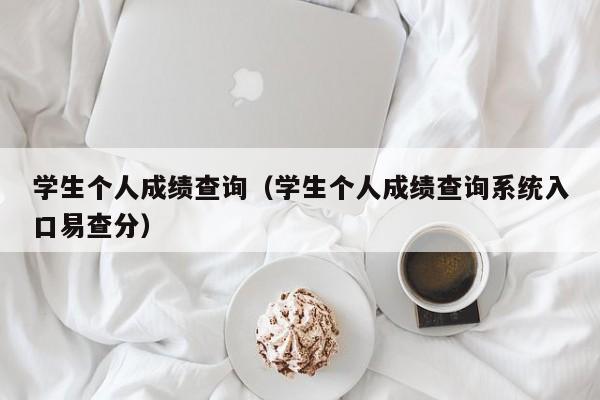 学生个人成绩查询（学生个人成绩查询系统入口易查分）