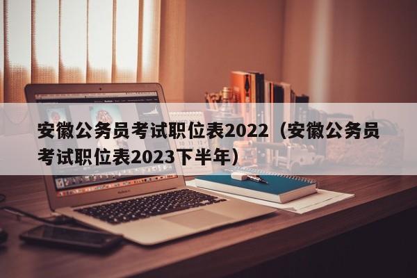 安徽公务员考试职位表2022（安徽公务员考试职位表2023下半年）