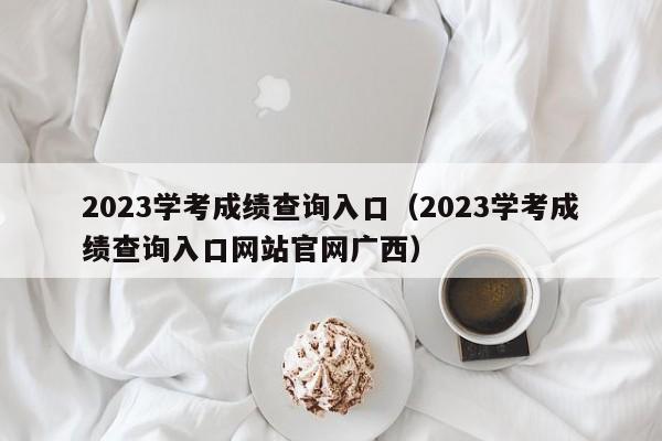 2023学考成绩查询入口（2023学考成绩查询入口网站官网广西）